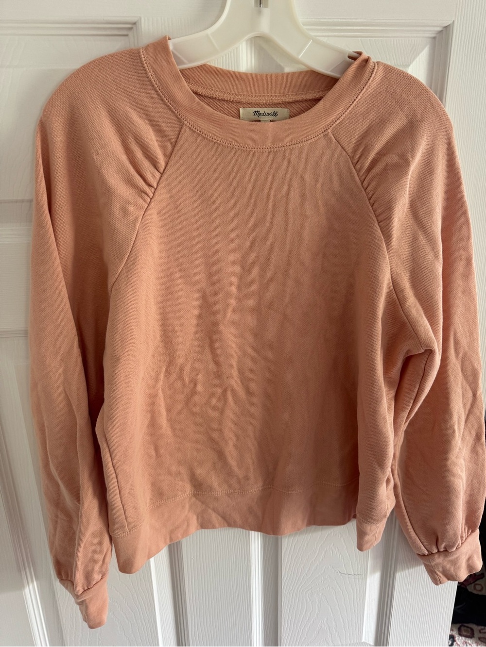 Madewell Dusty Rose Crewneck Sweatshirt